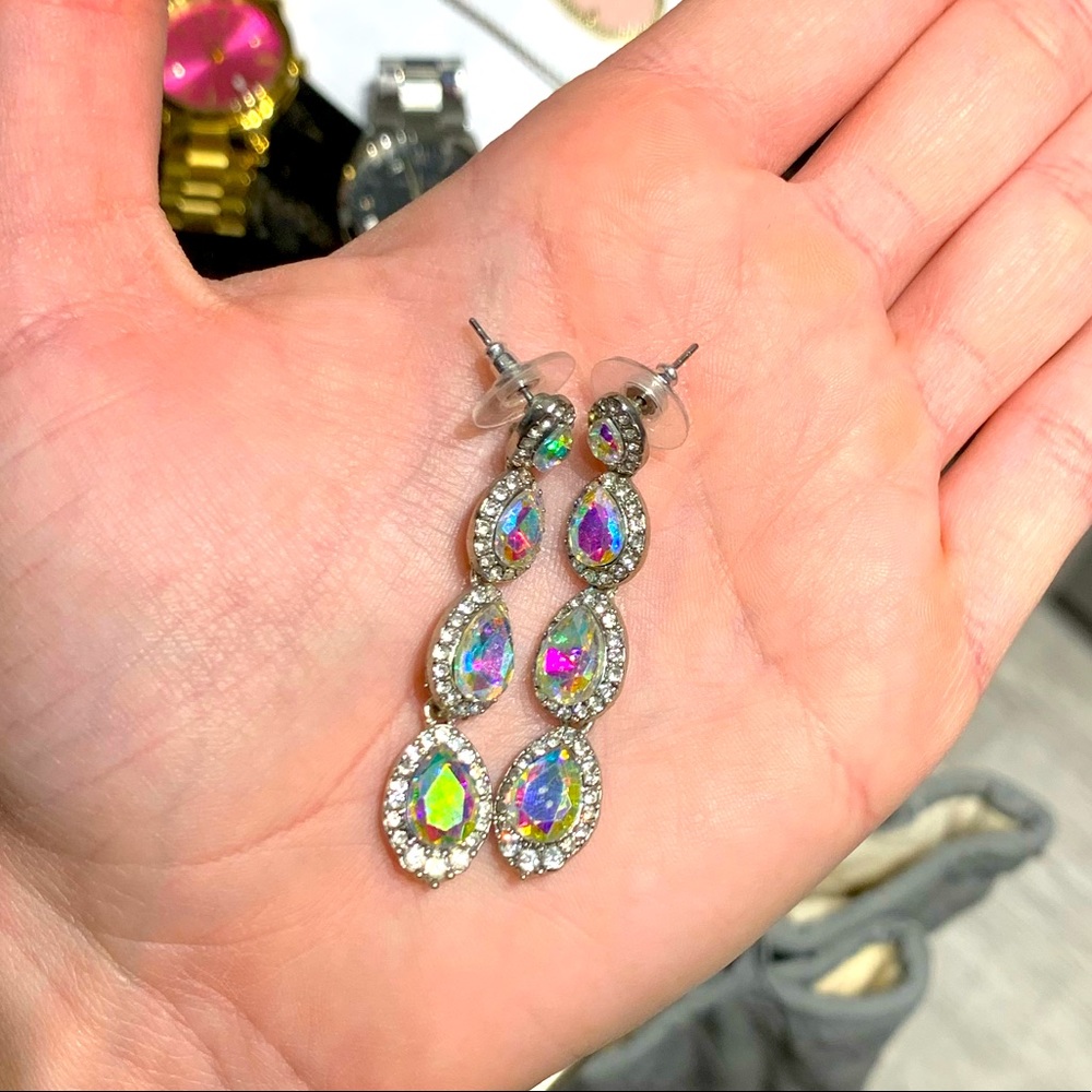 Prom dangle earrings